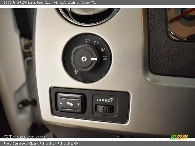 Oxford White / Camel/Tan 2009 Ford F150 Lariat SuperCab 4x4