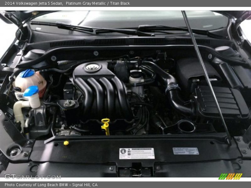 Platinum Gray Metallic / Titan Black 2014 Volkswagen Jetta S Sedan