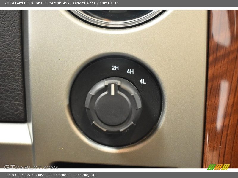 Oxford White / Camel/Tan 2009 Ford F150 Lariat SuperCab 4x4