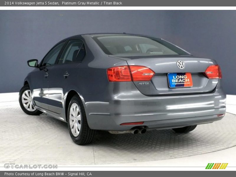 Platinum Gray Metallic / Titan Black 2014 Volkswagen Jetta S Sedan