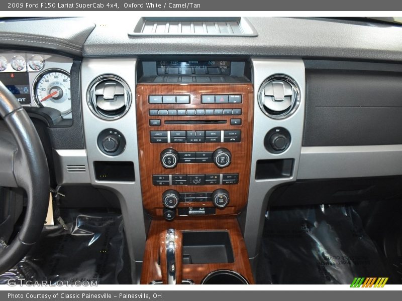 Oxford White / Camel/Tan 2009 Ford F150 Lariat SuperCab 4x4