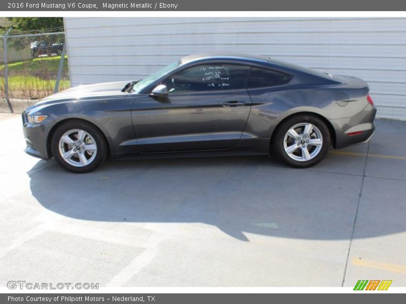 Magnetic Metallic / Ebony 2016 Ford Mustang V6 Coupe