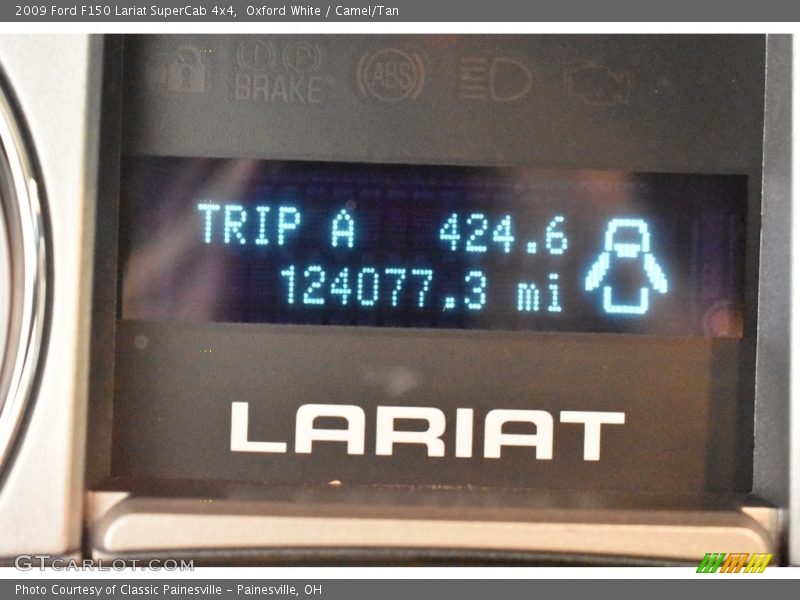 Oxford White / Camel/Tan 2009 Ford F150 Lariat SuperCab 4x4