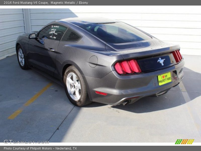 Magnetic Metallic / Ebony 2016 Ford Mustang V6 Coupe