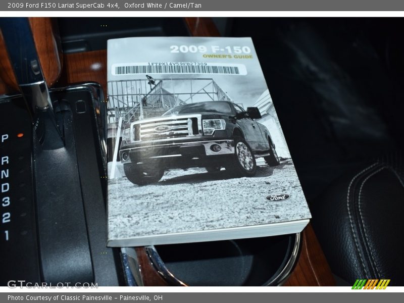 Oxford White / Camel/Tan 2009 Ford F150 Lariat SuperCab 4x4