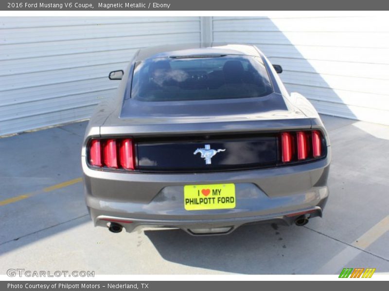 Magnetic Metallic / Ebony 2016 Ford Mustang V6 Coupe