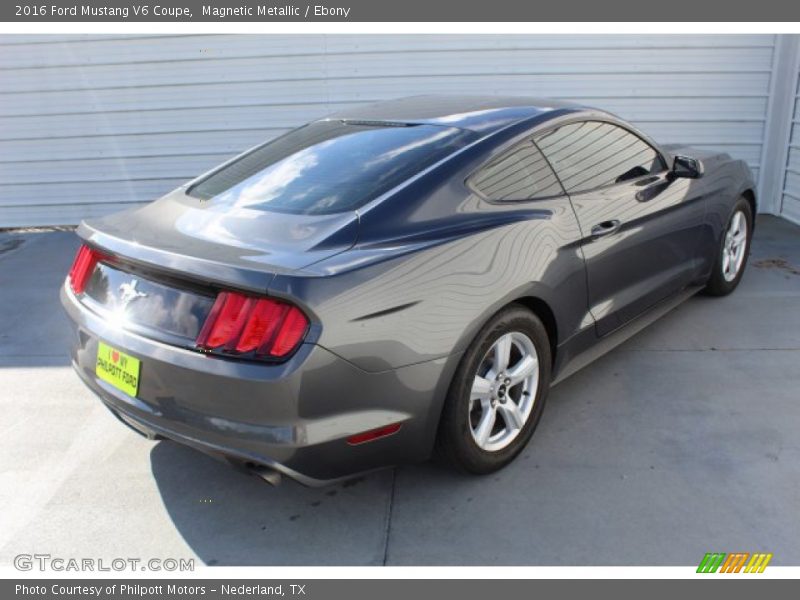 Magnetic Metallic / Ebony 2016 Ford Mustang V6 Coupe