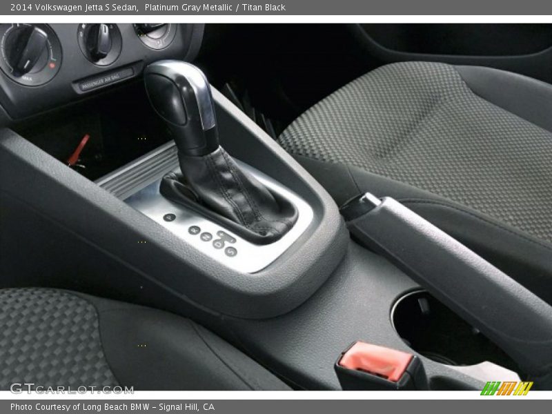 Platinum Gray Metallic / Titan Black 2014 Volkswagen Jetta S Sedan