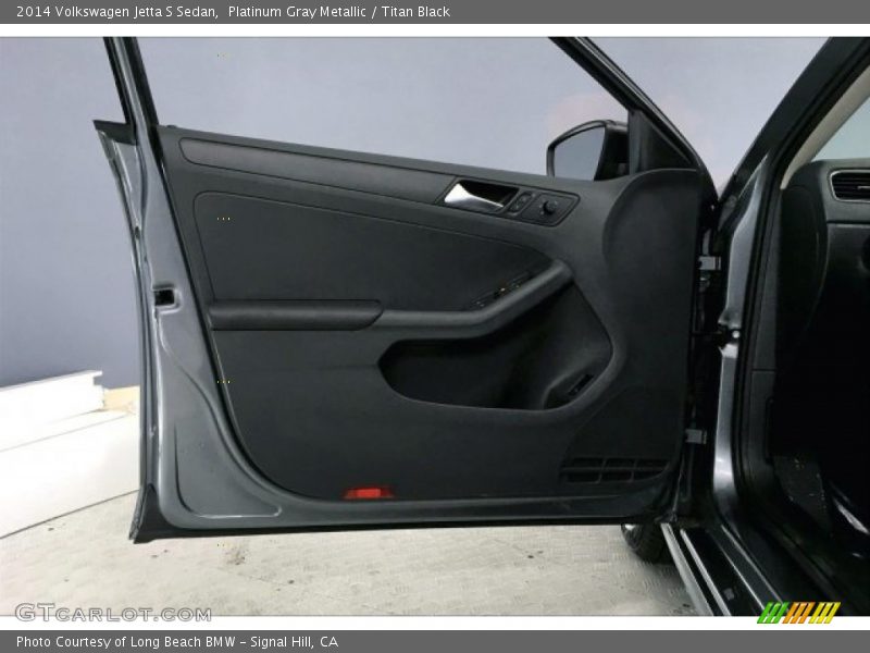 Platinum Gray Metallic / Titan Black 2014 Volkswagen Jetta S Sedan