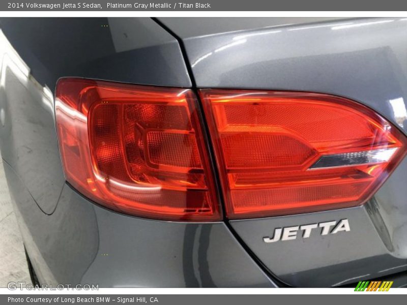 Platinum Gray Metallic / Titan Black 2014 Volkswagen Jetta S Sedan