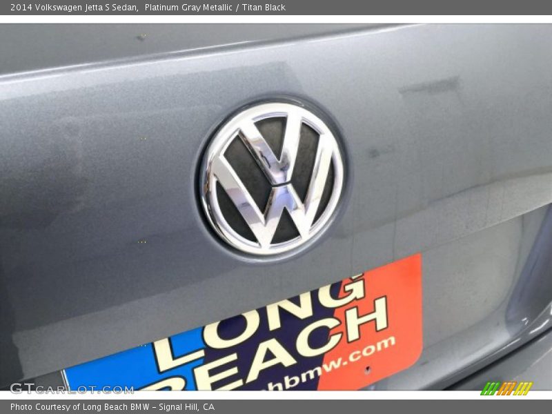 Platinum Gray Metallic / Titan Black 2014 Volkswagen Jetta S Sedan