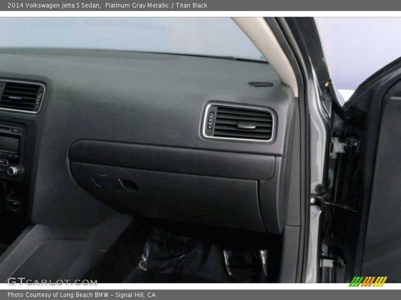 Platinum Gray Metallic / Titan Black 2014 Volkswagen Jetta S Sedan
