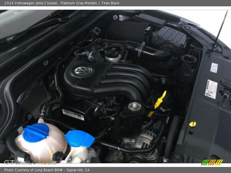 Platinum Gray Metallic / Titan Black 2014 Volkswagen Jetta S Sedan