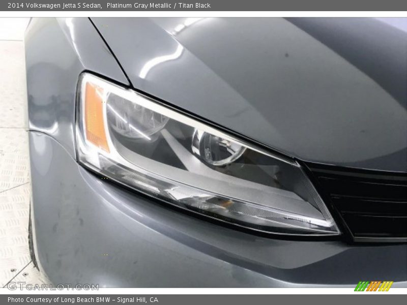 Platinum Gray Metallic / Titan Black 2014 Volkswagen Jetta S Sedan
