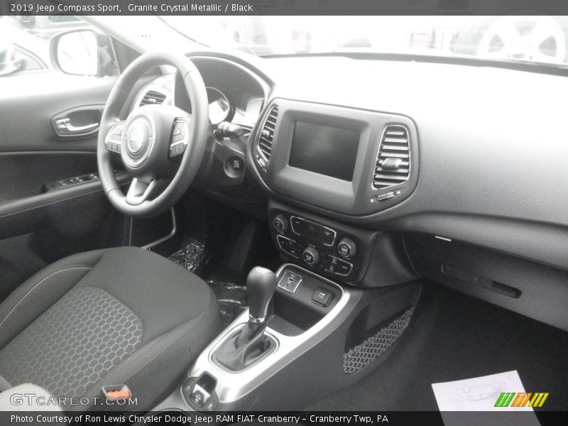 Granite Crystal Metallic / Black 2019 Jeep Compass Sport