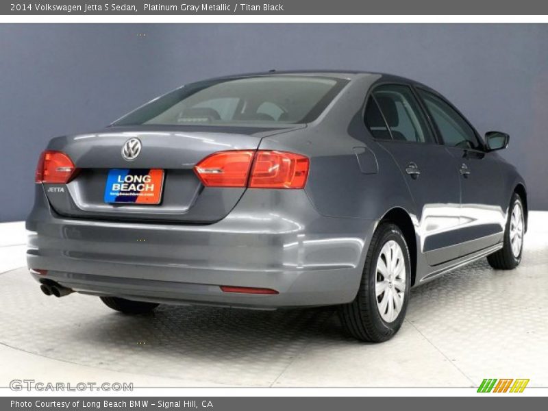 Platinum Gray Metallic / Titan Black 2014 Volkswagen Jetta S Sedan