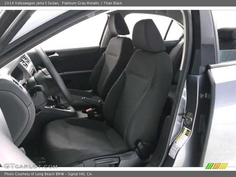 Platinum Gray Metallic / Titan Black 2014 Volkswagen Jetta S Sedan