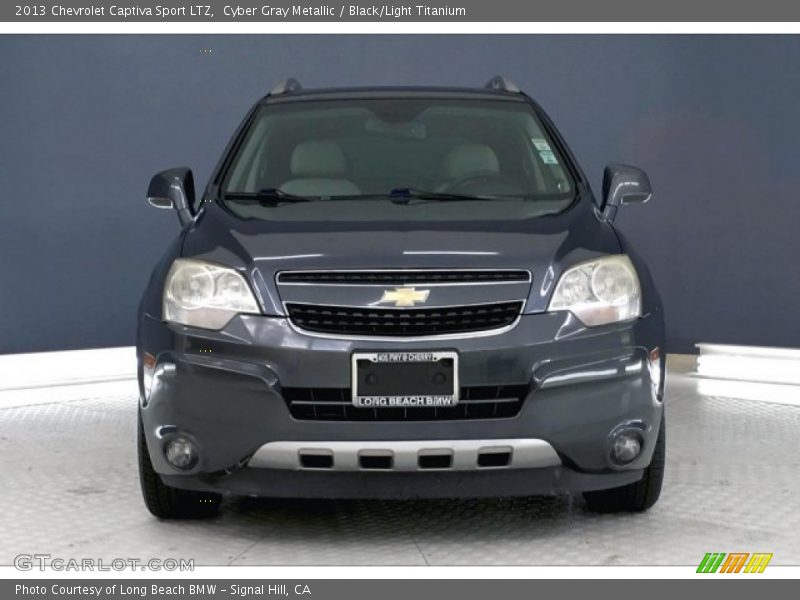 Cyber Gray Metallic / Black/Light Titanium 2013 Chevrolet Captiva Sport LTZ