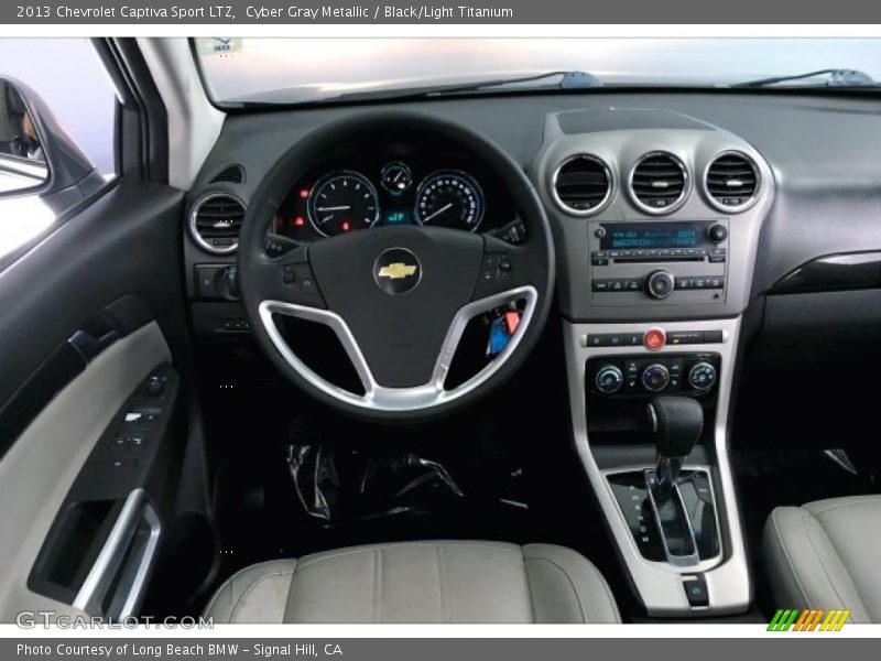 Cyber Gray Metallic / Black/Light Titanium 2013 Chevrolet Captiva Sport LTZ