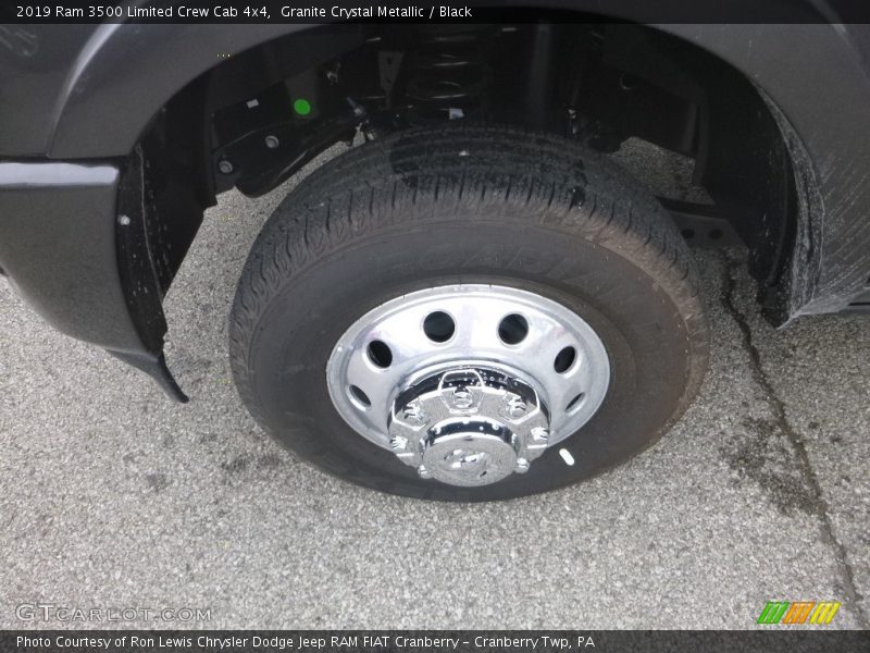 Granite Crystal Metallic / Black 2019 Ram 3500 Limited Crew Cab 4x4