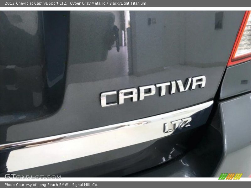 Cyber Gray Metallic / Black/Light Titanium 2013 Chevrolet Captiva Sport LTZ