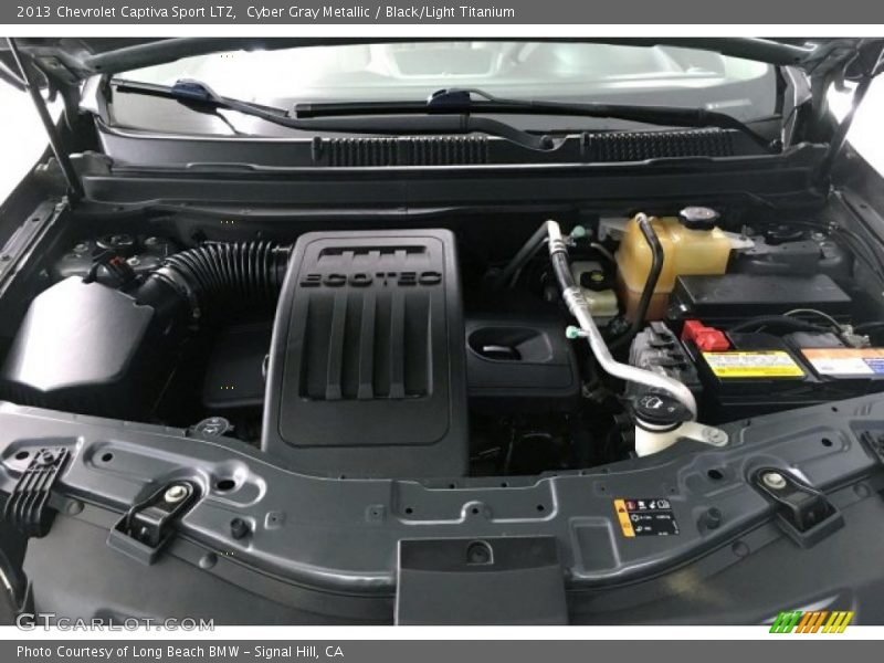 Cyber Gray Metallic / Black/Light Titanium 2013 Chevrolet Captiva Sport LTZ