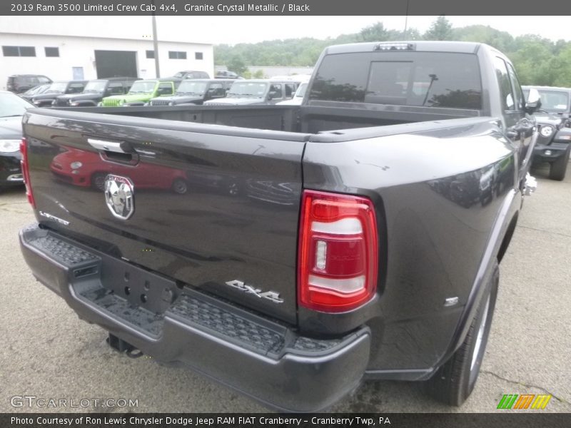 Granite Crystal Metallic / Black 2019 Ram 3500 Limited Crew Cab 4x4