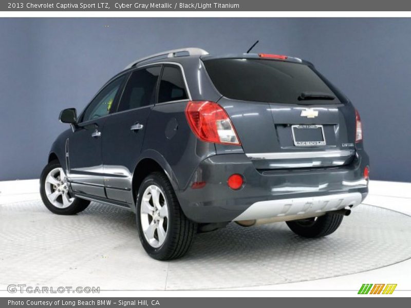 Cyber Gray Metallic / Black/Light Titanium 2013 Chevrolet Captiva Sport LTZ