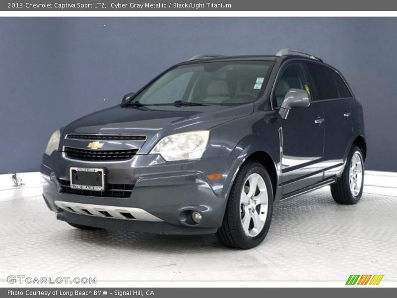 Cyber Gray Metallic / Black/Light Titanium 2013 Chevrolet Captiva Sport LTZ
