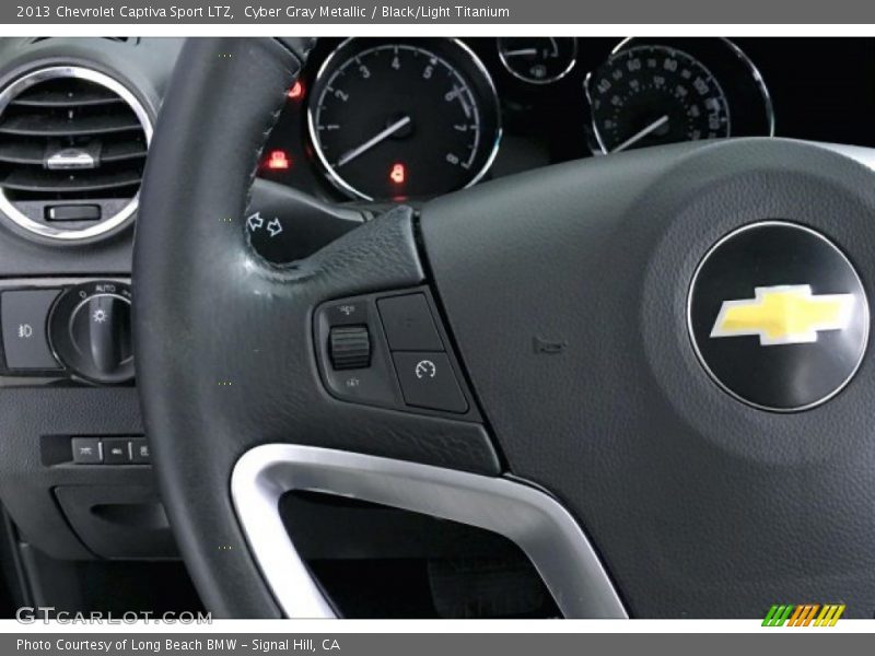 Cyber Gray Metallic / Black/Light Titanium 2013 Chevrolet Captiva Sport LTZ
