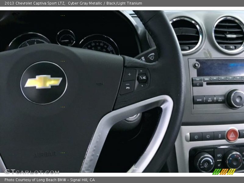 Cyber Gray Metallic / Black/Light Titanium 2013 Chevrolet Captiva Sport LTZ