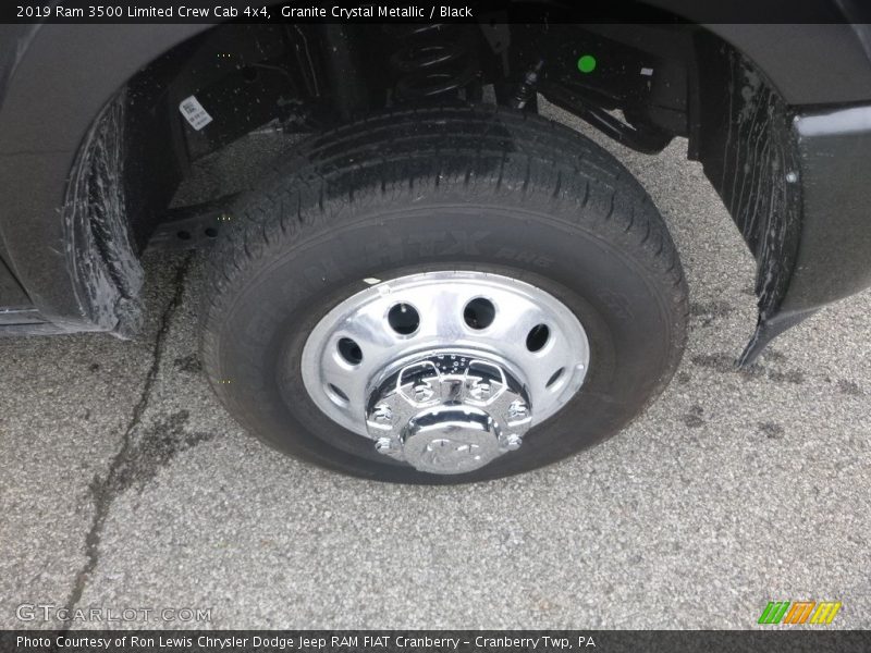 Granite Crystal Metallic / Black 2019 Ram 3500 Limited Crew Cab 4x4