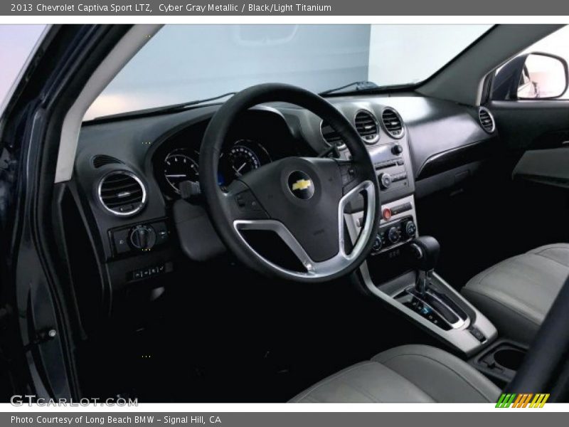 Cyber Gray Metallic / Black/Light Titanium 2013 Chevrolet Captiva Sport LTZ