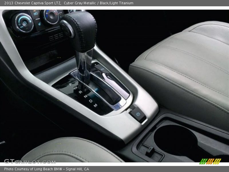 Cyber Gray Metallic / Black/Light Titanium 2013 Chevrolet Captiva Sport LTZ