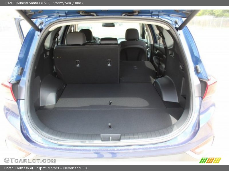Stormy Sea / Black 2020 Hyundai Santa Fe SEL