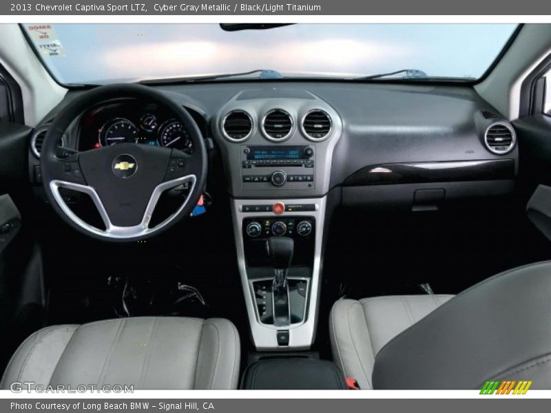 Cyber Gray Metallic / Black/Light Titanium 2013 Chevrolet Captiva Sport LTZ