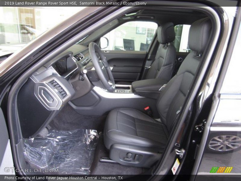 Santorini Black Metallic / Ebony/Ebony 2019 Land Rover Range Rover Sport HSE