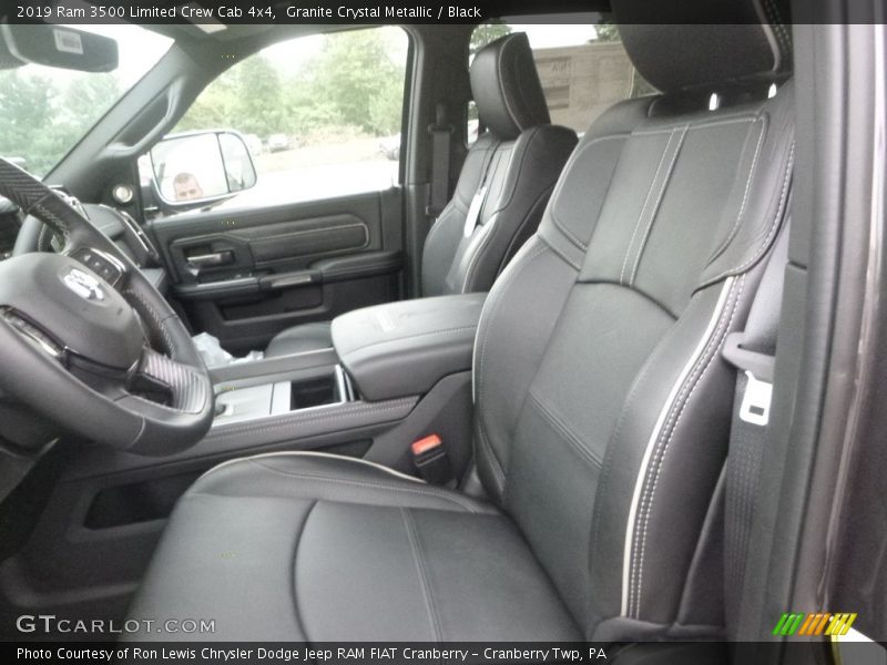 Front Seat of 2019 3500 Limited Crew Cab 4x4