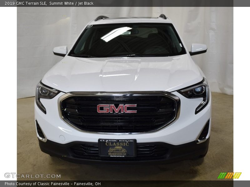 Summit White / Jet Black 2019 GMC Terrain SLE