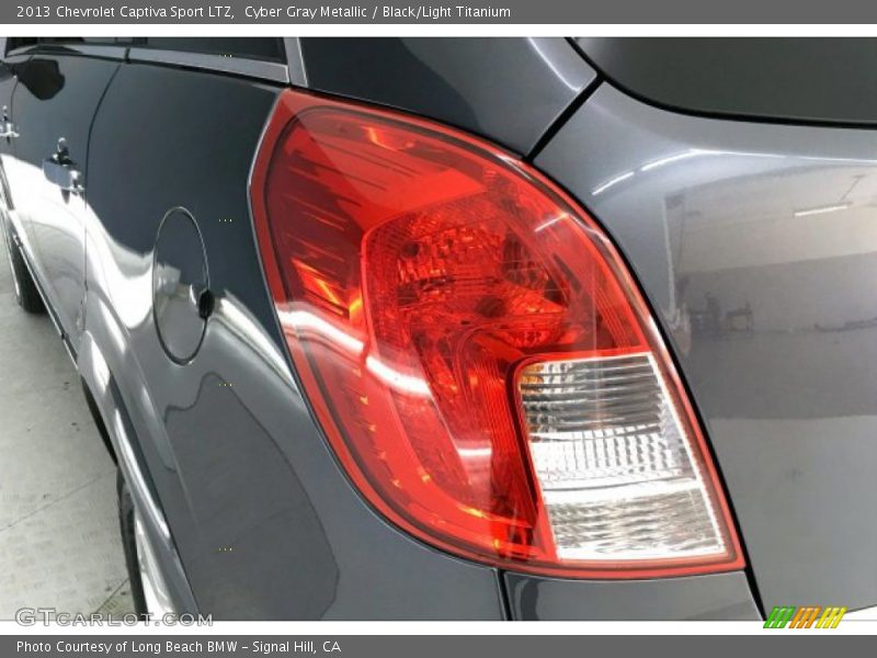 Cyber Gray Metallic / Black/Light Titanium 2013 Chevrolet Captiva Sport LTZ
