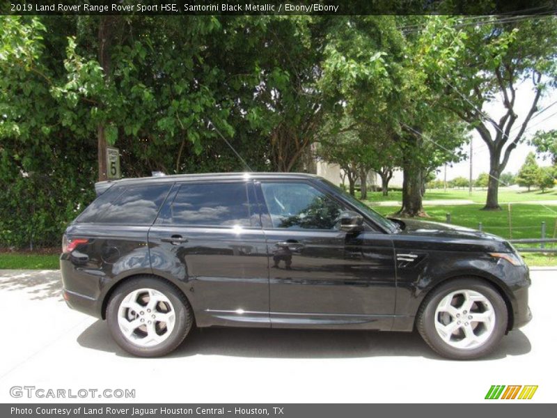 Santorini Black Metallic / Ebony/Ebony 2019 Land Rover Range Rover Sport HSE
