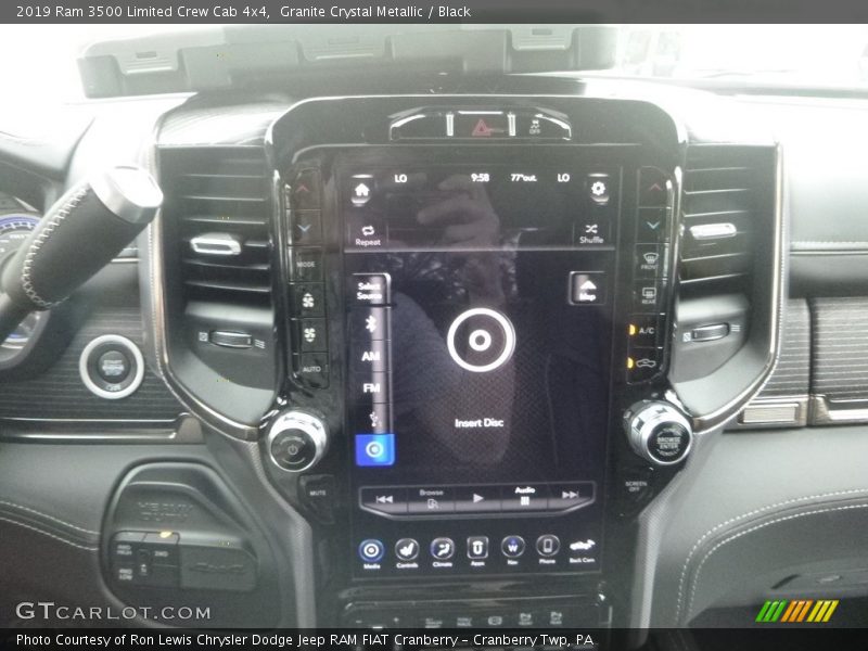 Granite Crystal Metallic / Black 2019 Ram 3500 Limited Crew Cab 4x4