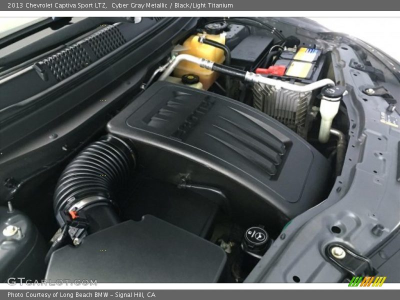 Cyber Gray Metallic / Black/Light Titanium 2013 Chevrolet Captiva Sport LTZ