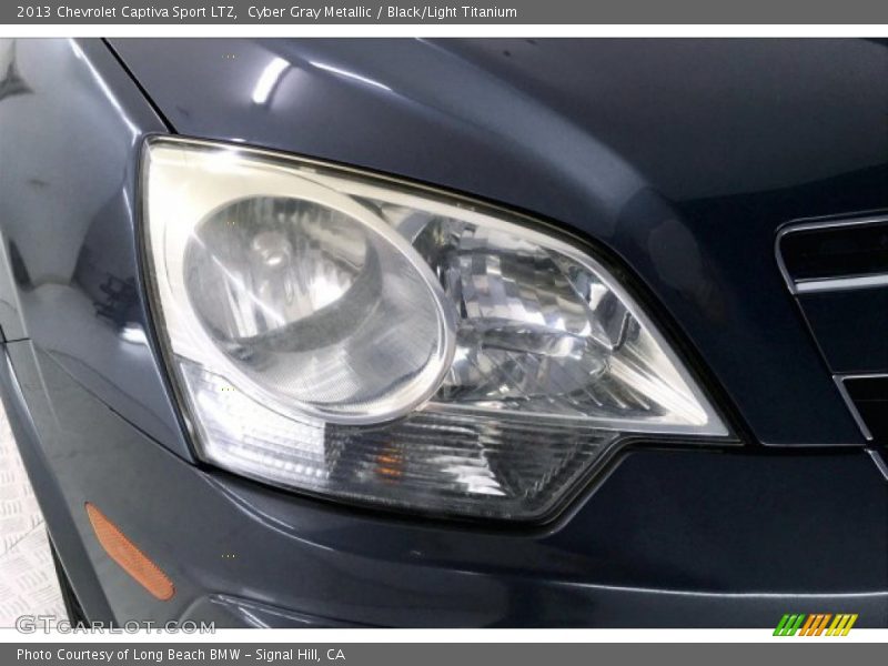 Cyber Gray Metallic / Black/Light Titanium 2013 Chevrolet Captiva Sport LTZ