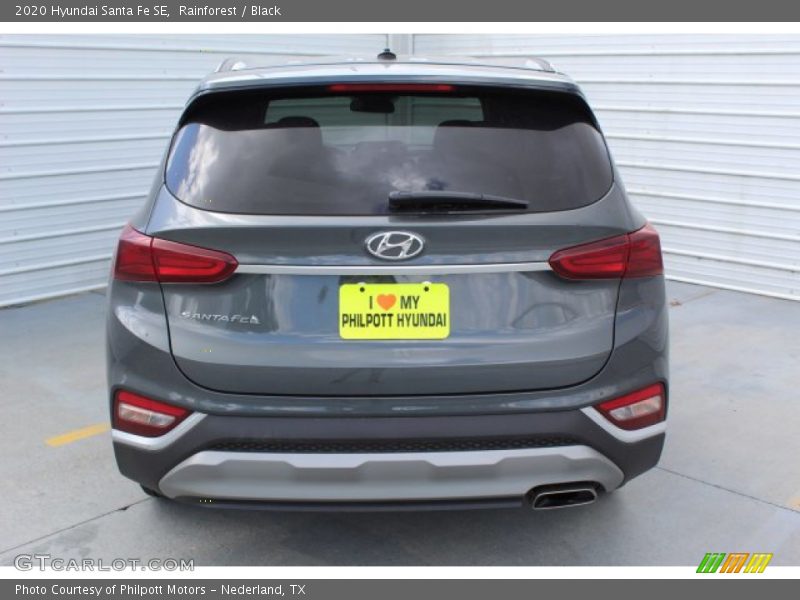 Rainforest / Black 2020 Hyundai Santa Fe SE