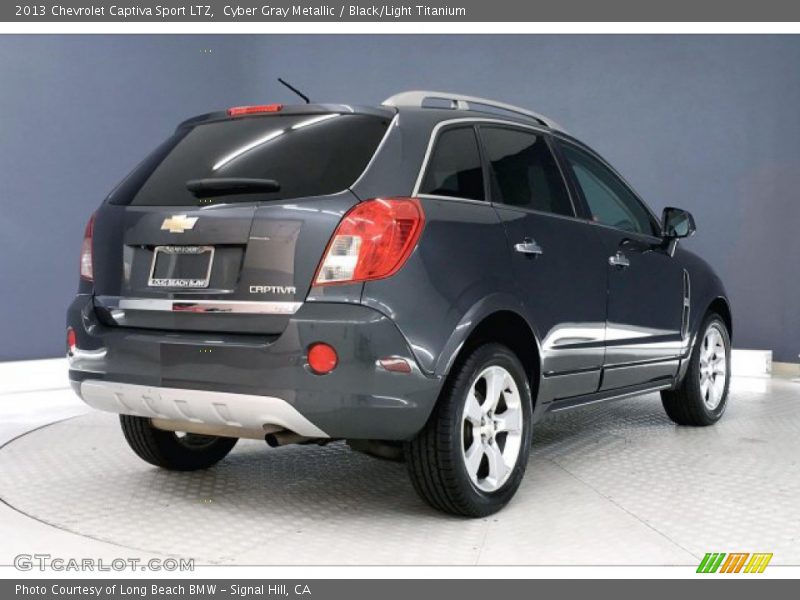 Cyber Gray Metallic / Black/Light Titanium 2013 Chevrolet Captiva Sport LTZ