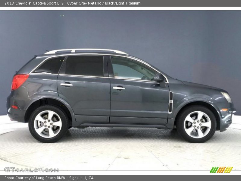 Cyber Gray Metallic / Black/Light Titanium 2013 Chevrolet Captiva Sport LTZ