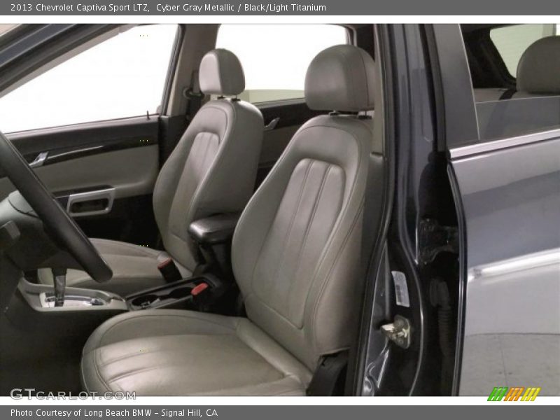 Cyber Gray Metallic / Black/Light Titanium 2013 Chevrolet Captiva Sport LTZ