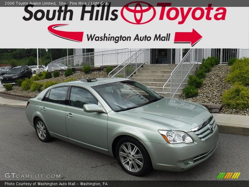 Silver Pine Mica / Light Gray 2006 Toyota Avalon Limited