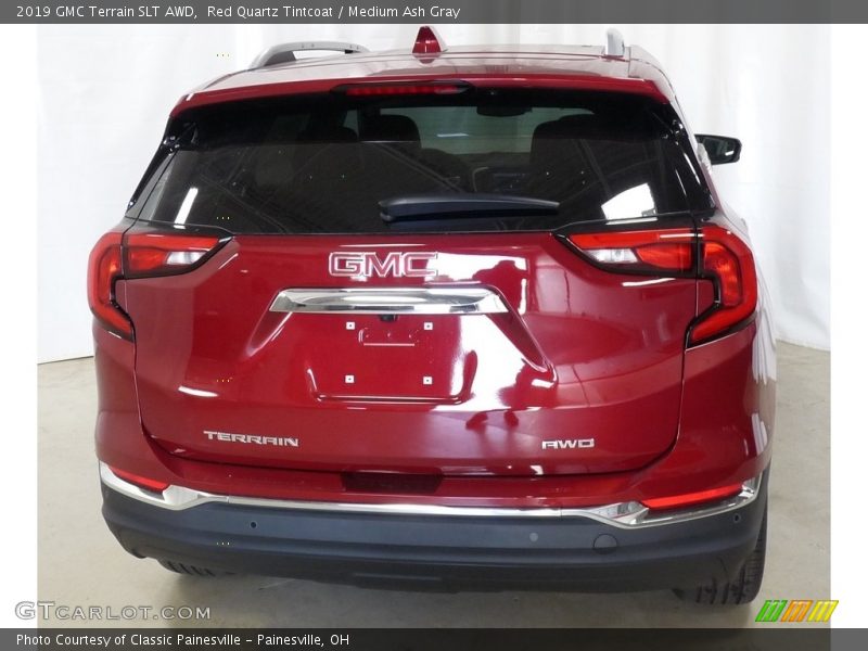 Red Quartz Tintcoat / Medium Ash Gray 2019 GMC Terrain SLT AWD